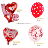 Pack de Globos de Amor TIPO 2 - 9 Piezas